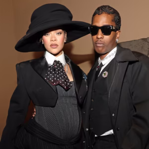 asap rocky rihanna 2025 met gala